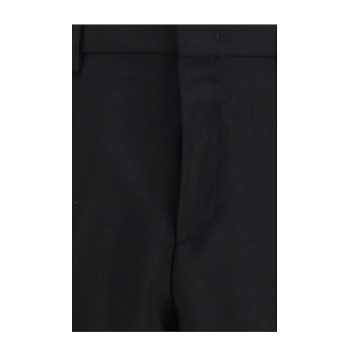 Black Mohair Blend Pants