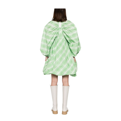 Plaid-Check Minidress