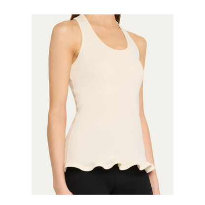 MAYFEYR - Stella Mccartney - Frilled Hem Rib Tank - 6J04553SQA519200