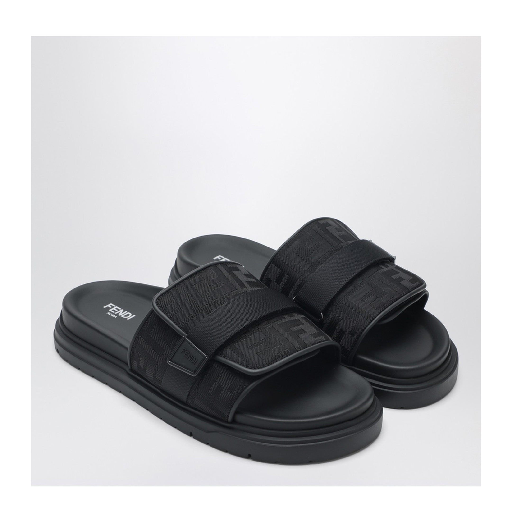 Chunky Slides Black
