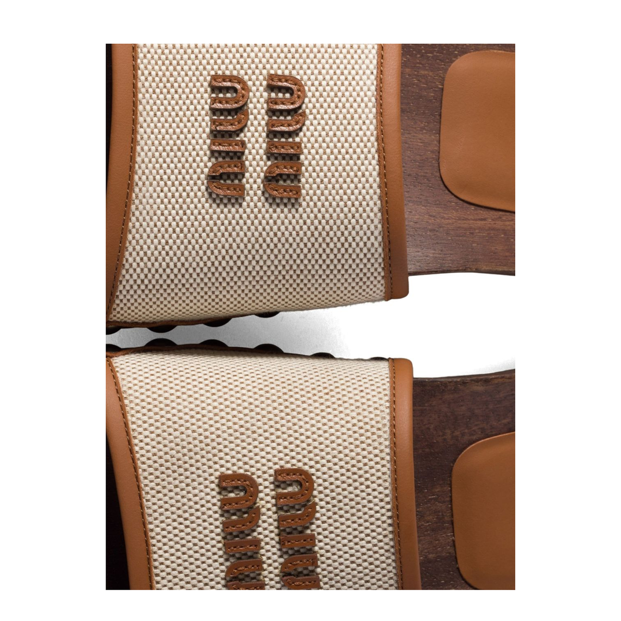 MAYFEYR - Miu Miu - Sandals Beige - 5Z445EQ1DF062F