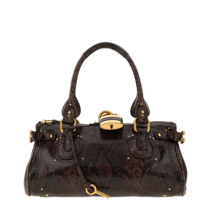 MAYFEYR - Chloè - Printed Leather Paddington Shoulder Bag - CH26AS802S7624X