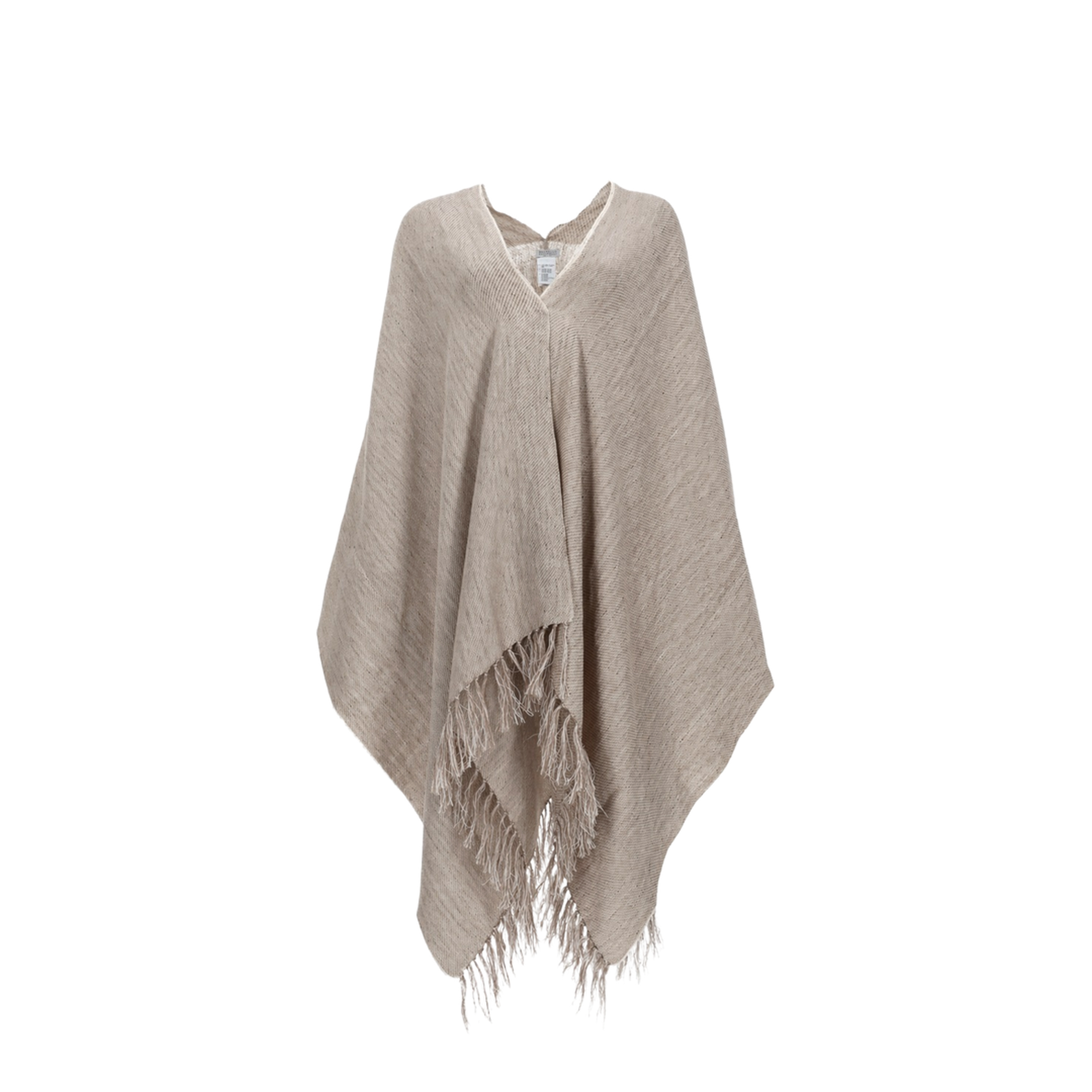 MAYFEYR - Brunello Cucinelli - Linen Poncho - MSCDAGP08CHH68