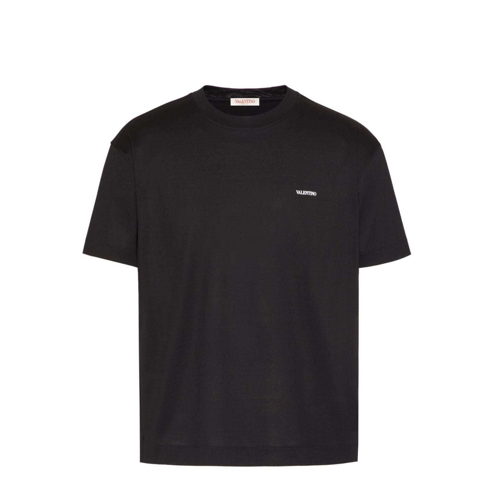 Valentino T-shirts and Polos Black