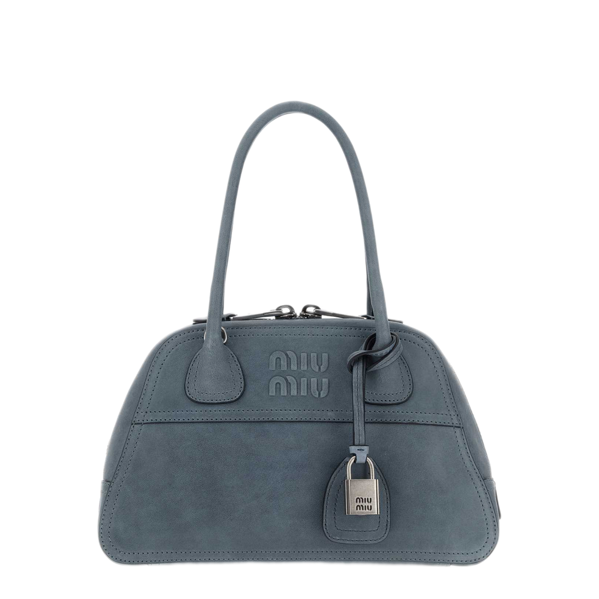 MAYFEYR - Miu Miu - Cerulean Leather Handbag - 5BB2002BBLF0D57