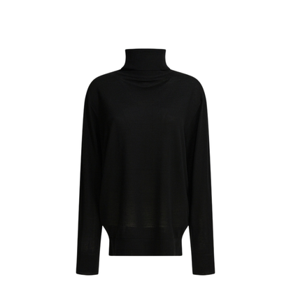 MAYFEYR - Toteme - Merino Wool Turtleneck Sweater - 261WRT0641YA0226001BLACK