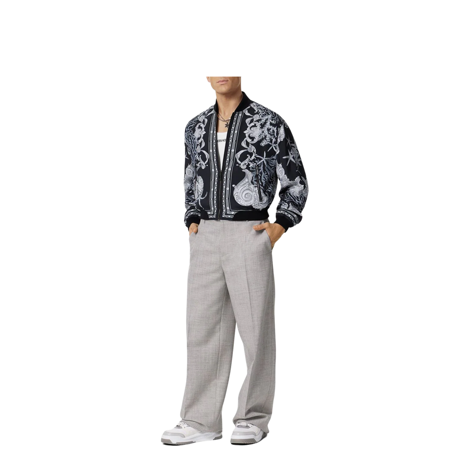 Reversible Baroque Sea Jacket