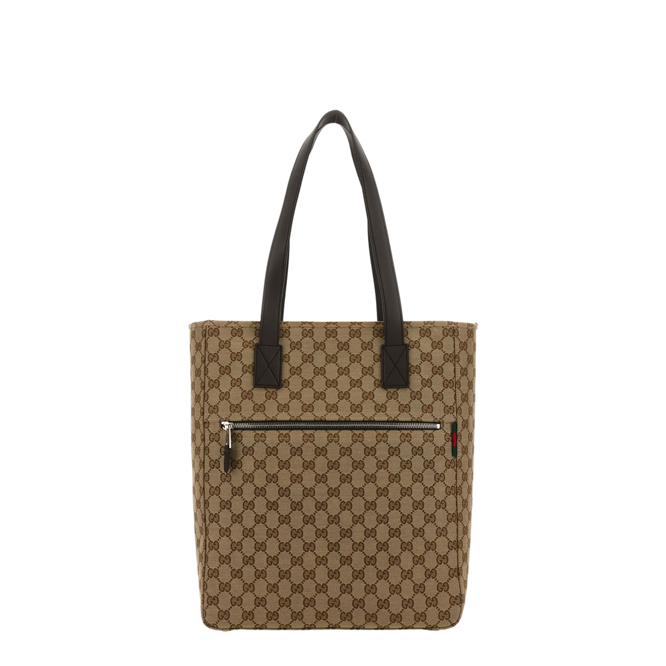 GG Canvas Medium Tote Bags - Beige