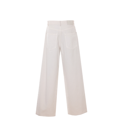 Wide Jeans In Pink