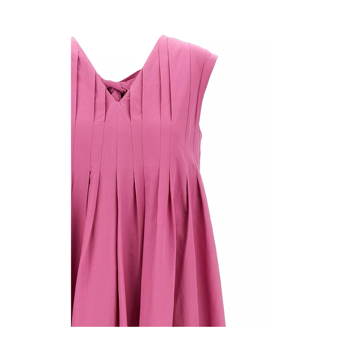 MAYFEYR - Max Mara - Cotton And Ramie Piega Dress - 2519221023600004