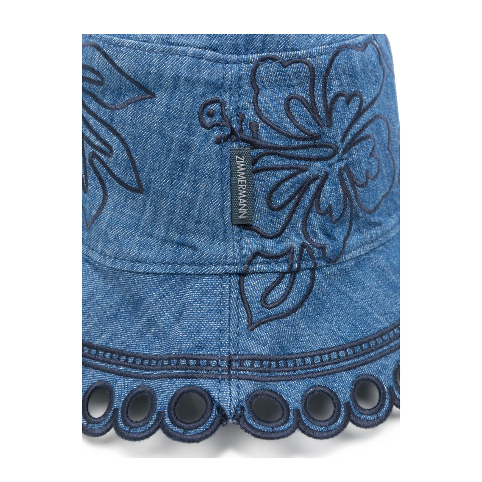 Denim Bucket Hat - Multicolor