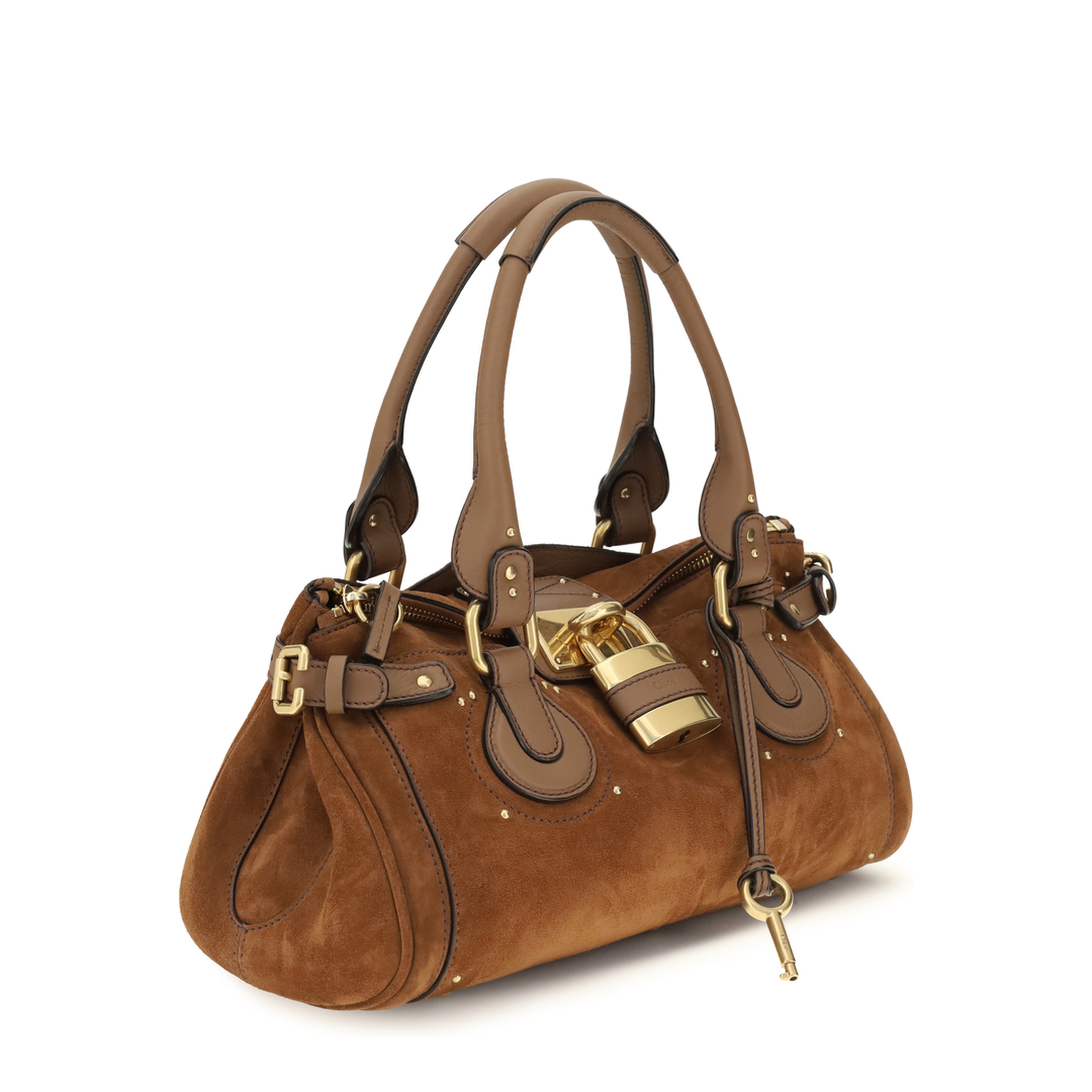 MAYFEYR - Chloè - Paddington Suede Handbag - CH26AS802S77