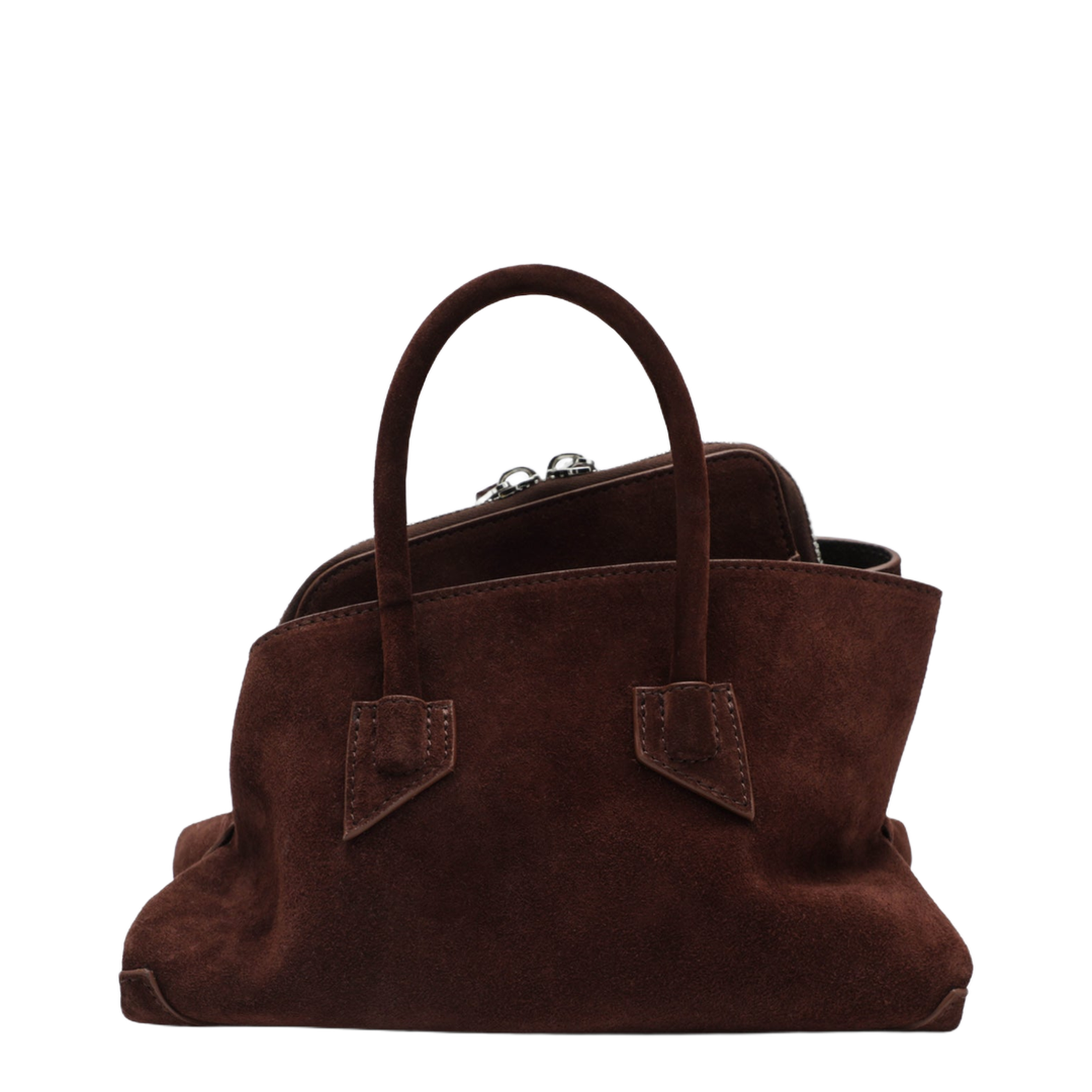 MAYFEYR - The Attico - Brown Suede Mini Bag - 260WAH00063LBT007AA850