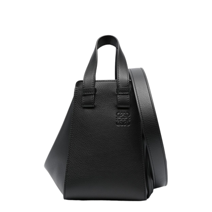 Hammock Compact Calfskin Bag - Black
