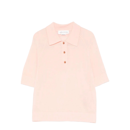 MAYFEYR - Victoria Beckham - Lightweight Fine Gauge Knitted Polo Top - 1126KTP007013A