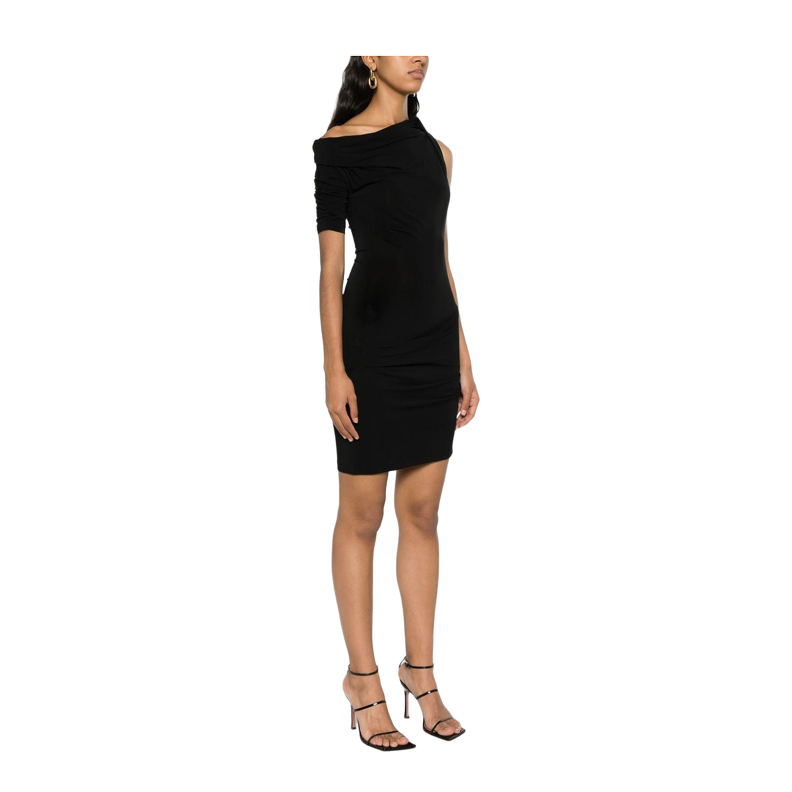 Draped Mini Dress