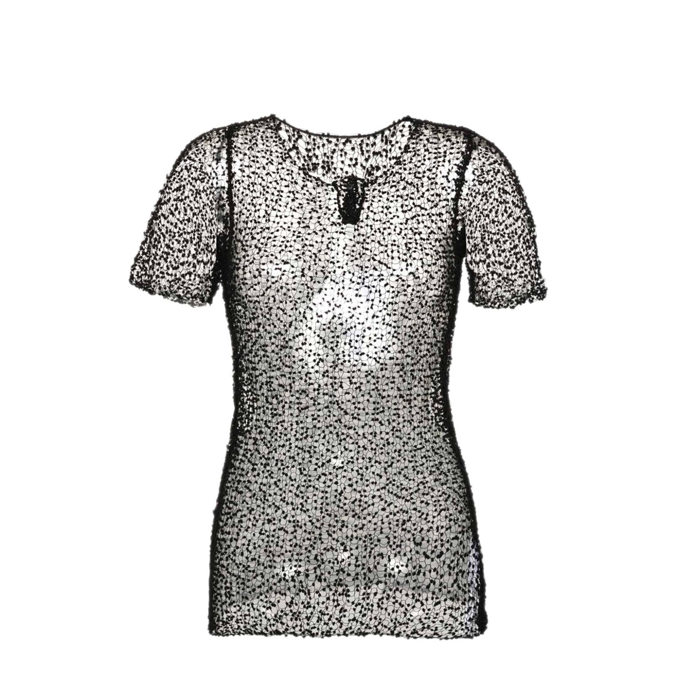 MAYFEYR - Maison Margiela - Dot-Embroidered Semi-Sheer Top - S29HL0009M13007900