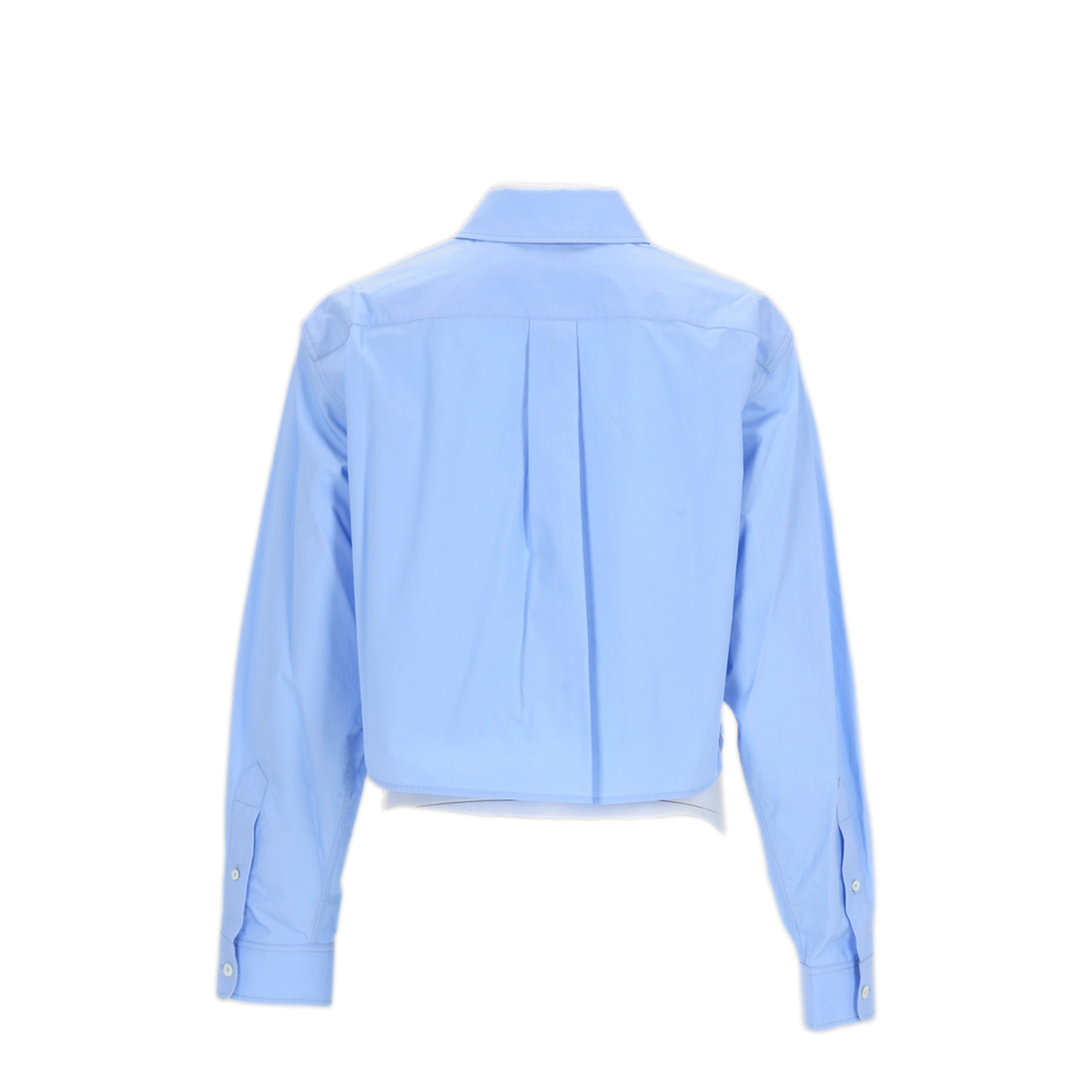 MAYFEYR - Alexander Wang - Cropped Shirt With Logo - 1WC3261347459B