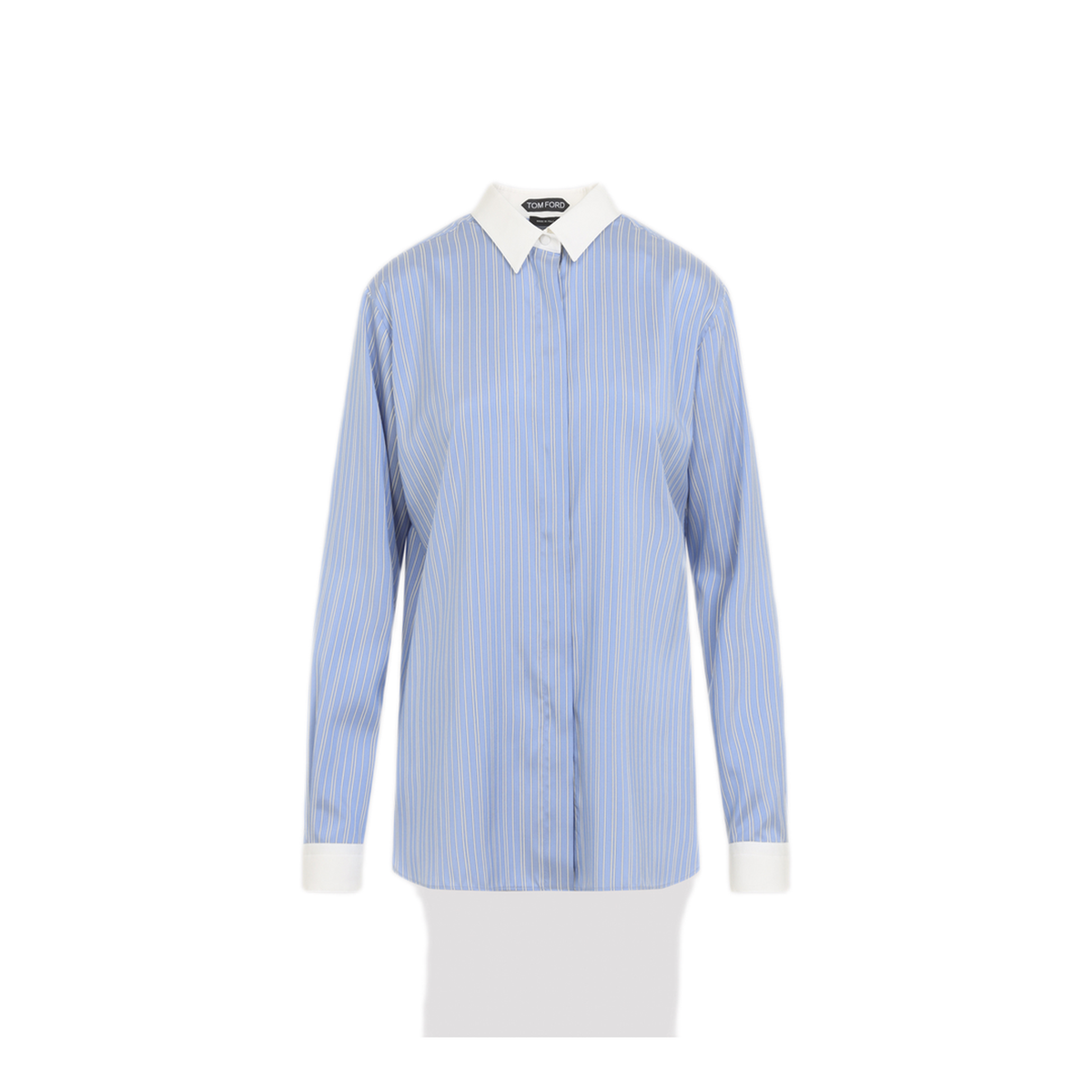 MAYFEYR - Tom Ford - Striped Silk Shirt - CA3355FAX1777UWB