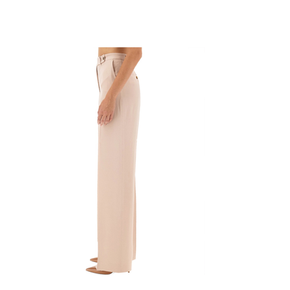 Elegant Light Pink Palazzo Trousers