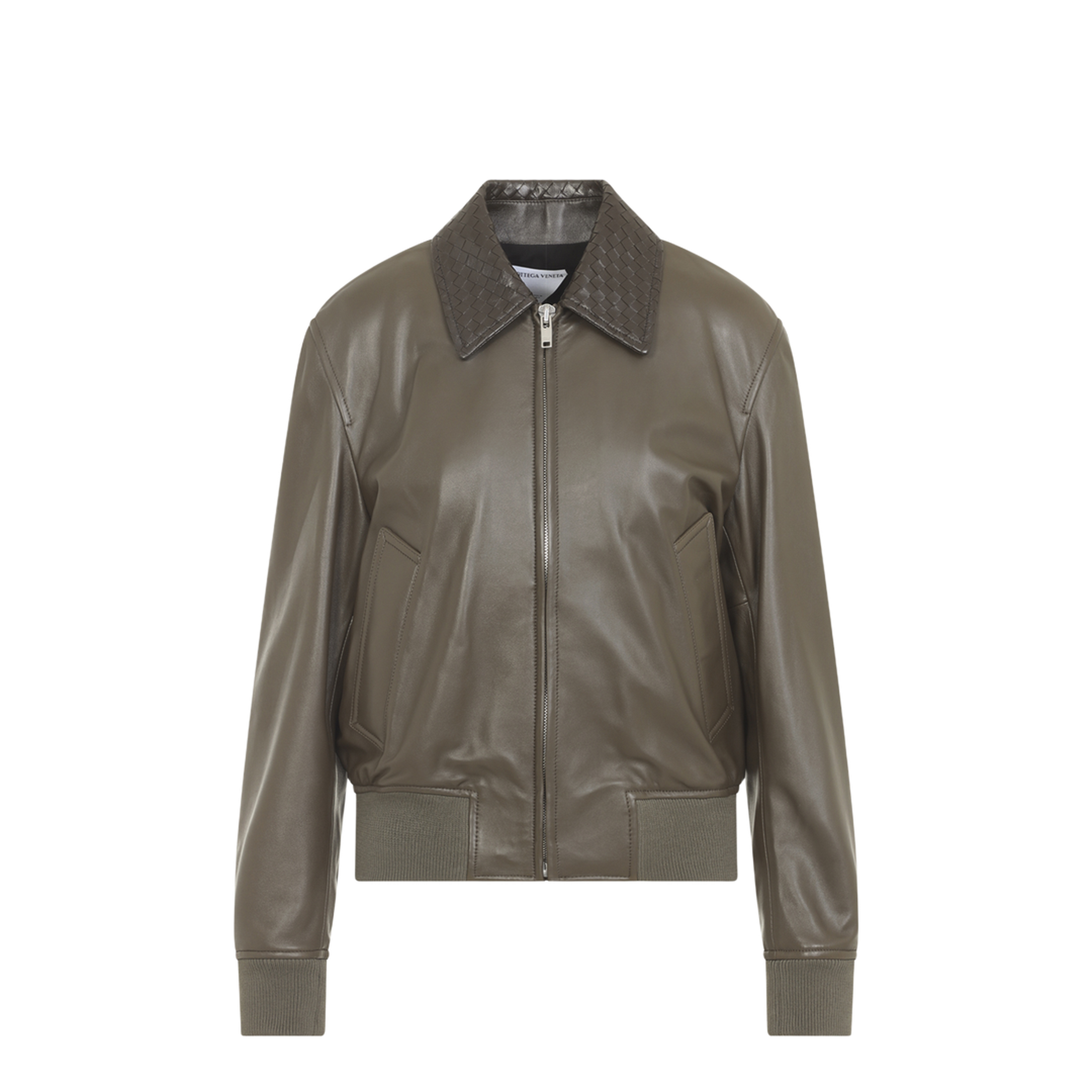 MAYFEYR - Bottega Veneta - Leather Bomber Jacket - 874736V61D0
