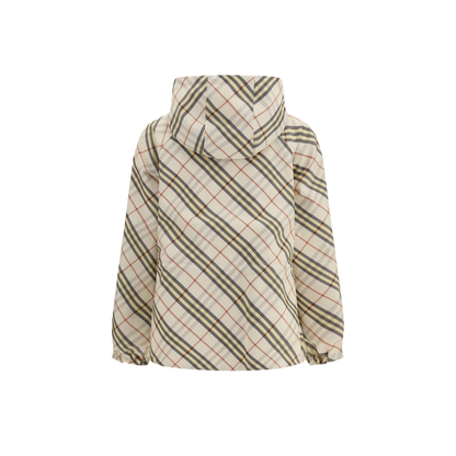 MAYFEYR - Burberry - Reversible Check Hooded Jacket - 8120624