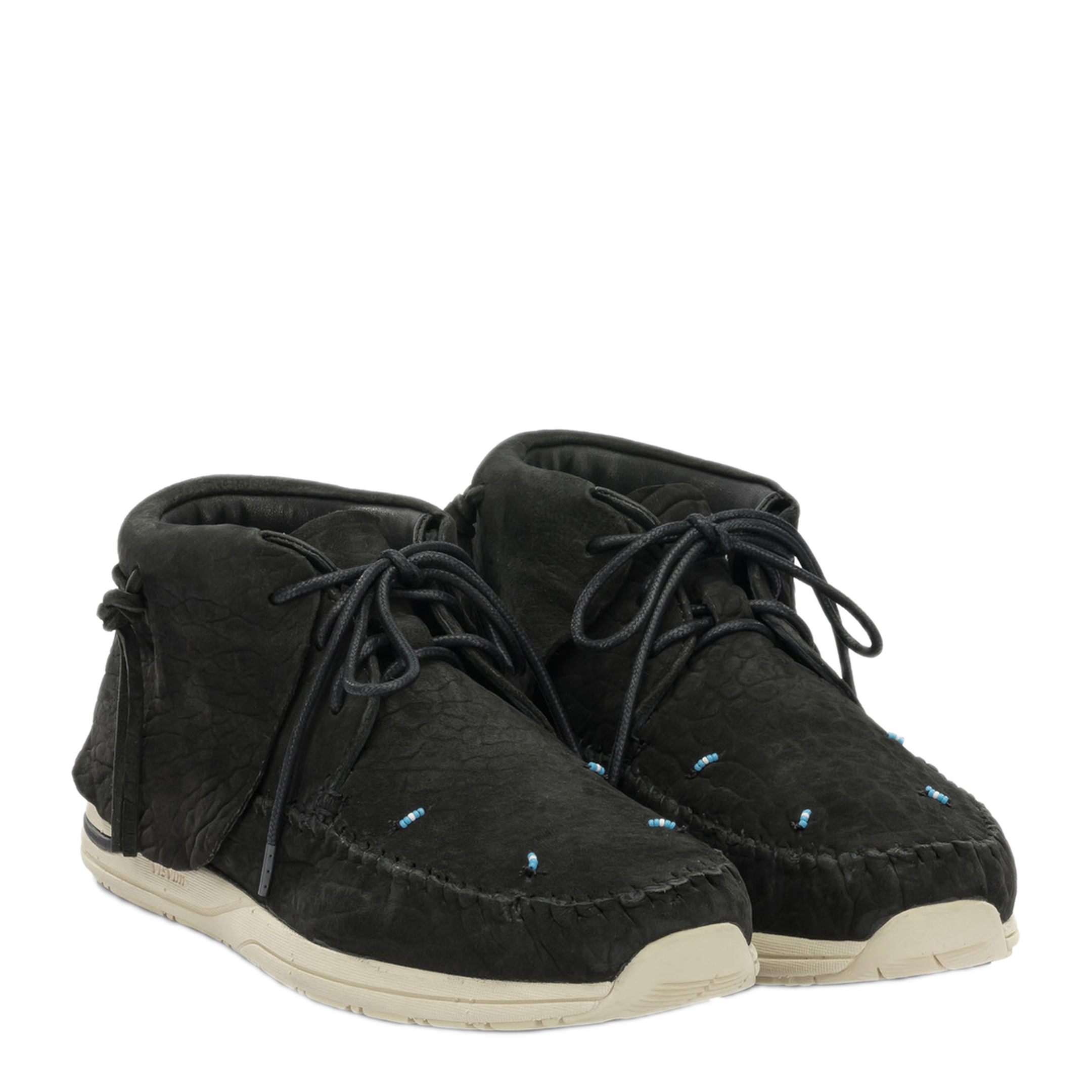MAYFEYR - Visvim - Lhamo Folk Lace Up Boots - 0126102002002BLACK