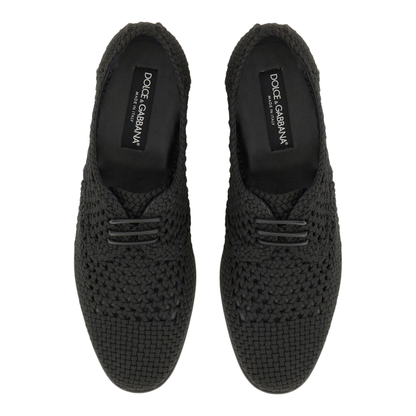 MAYFEYR - Dolce & Gabbana - Woven Fabric Derby Shoe - A10863A9L6480999