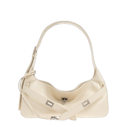 MAYFEYR - Balenciaga - Bel Air Shoulder Bag Small In Soya - 8106802ABAW9723