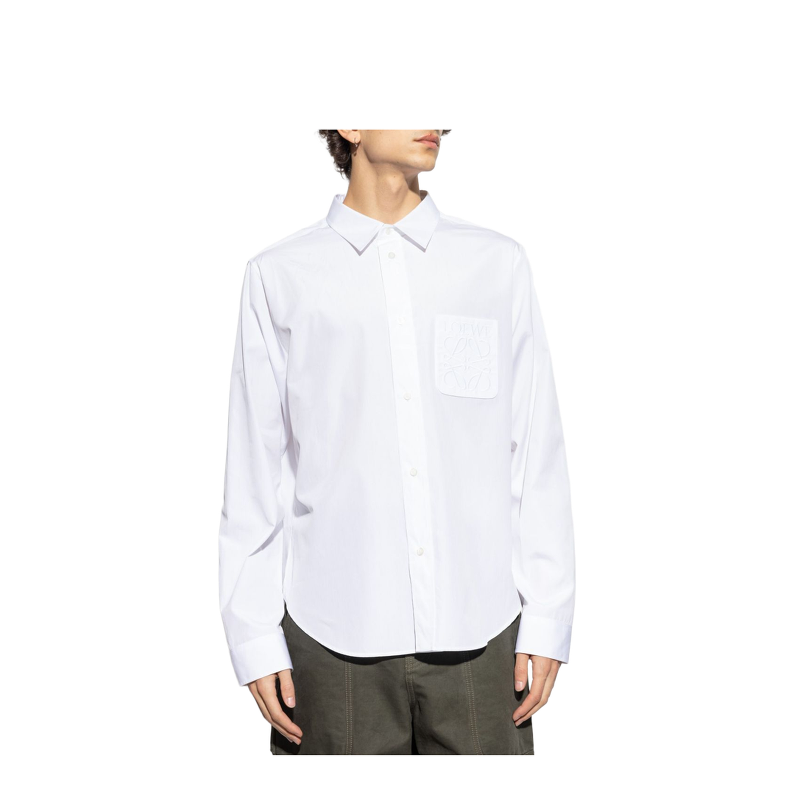 Shirt in Cotton White