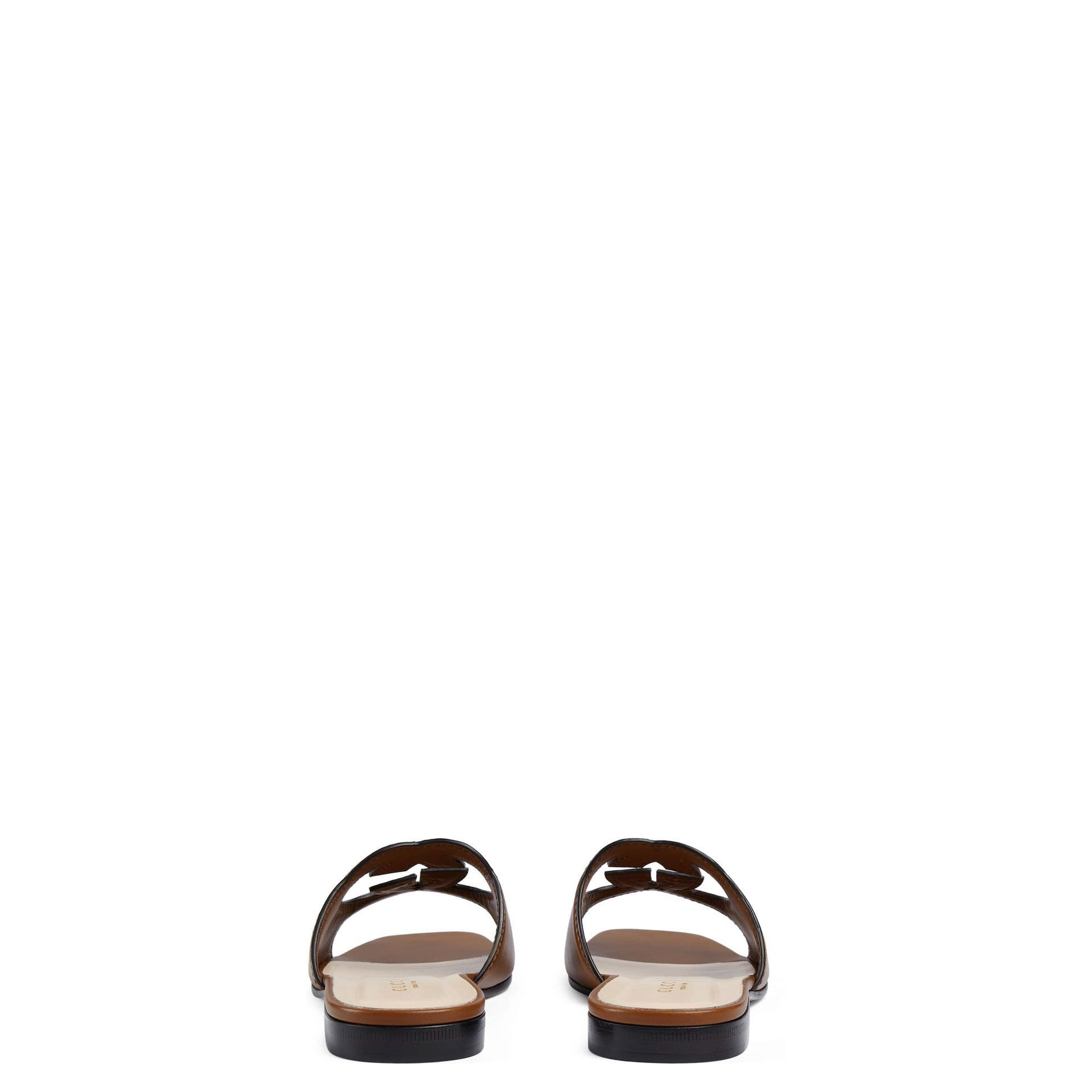 Sandals Leather Brown