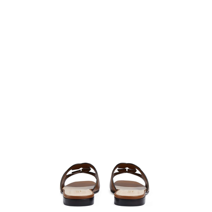 Sandals Leather Brown