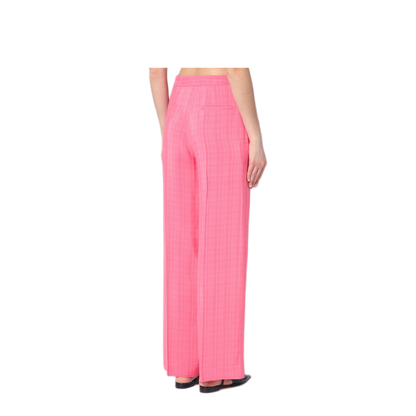 MAYFEYR - Semicouture - Pink Viscose Marlee Trousers - Y5SQ49VIG21-0