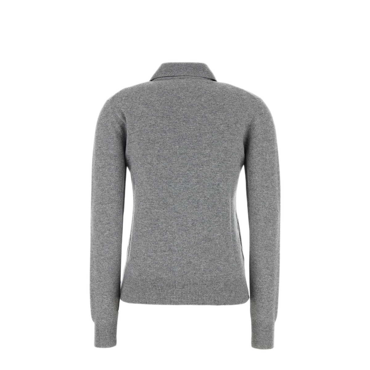 MAYFEYR - Miu Miu - Grey Cashmere Cardigan - MMF934SOOO15Z1F0031