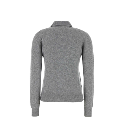 MAYFEYR - Miu Miu - Grey Cashmere Cardigan - MMF934SOOO15Z1F0031
