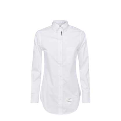 Button-Down Shirt In White