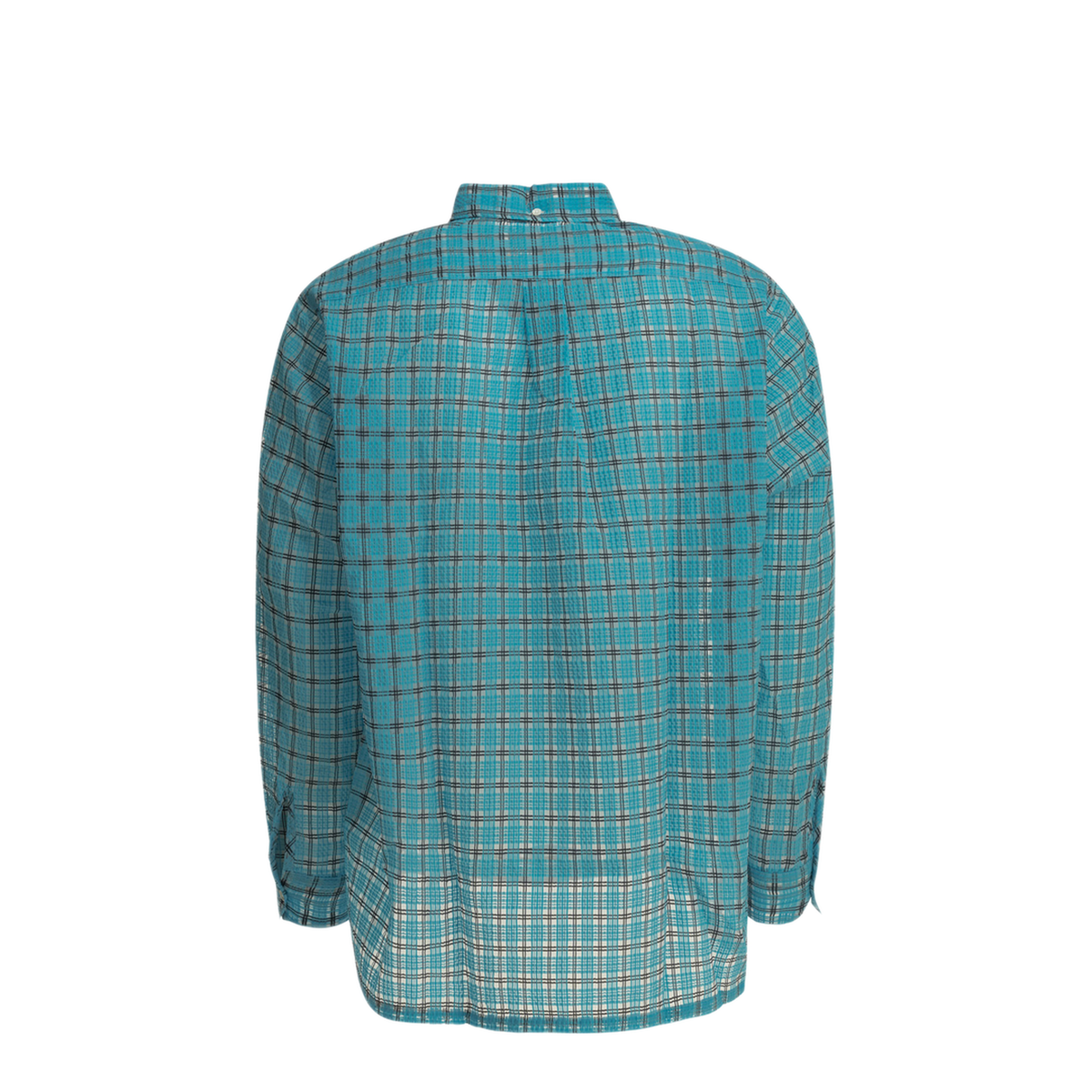 MAYFEYR - Beams Plus - Open Bd Nylon Airy Plaid Casual Shirt - 3811192413970