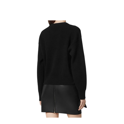 Barocco Leaf Embroidered Sweater