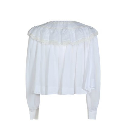 Casual Top With Ruffles