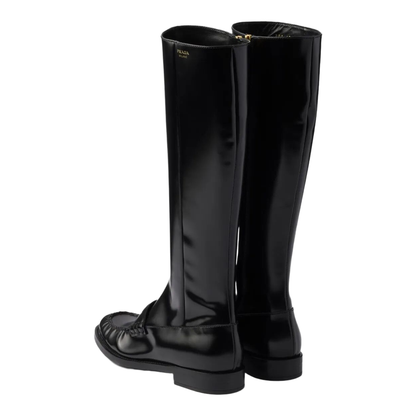 MAYFEYR - Prada - Leather Loafers Boots - 1W201OFD020P39