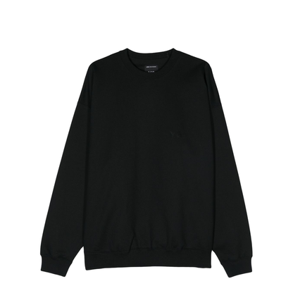 Ribbed Crew Neck Long Sleeve Top