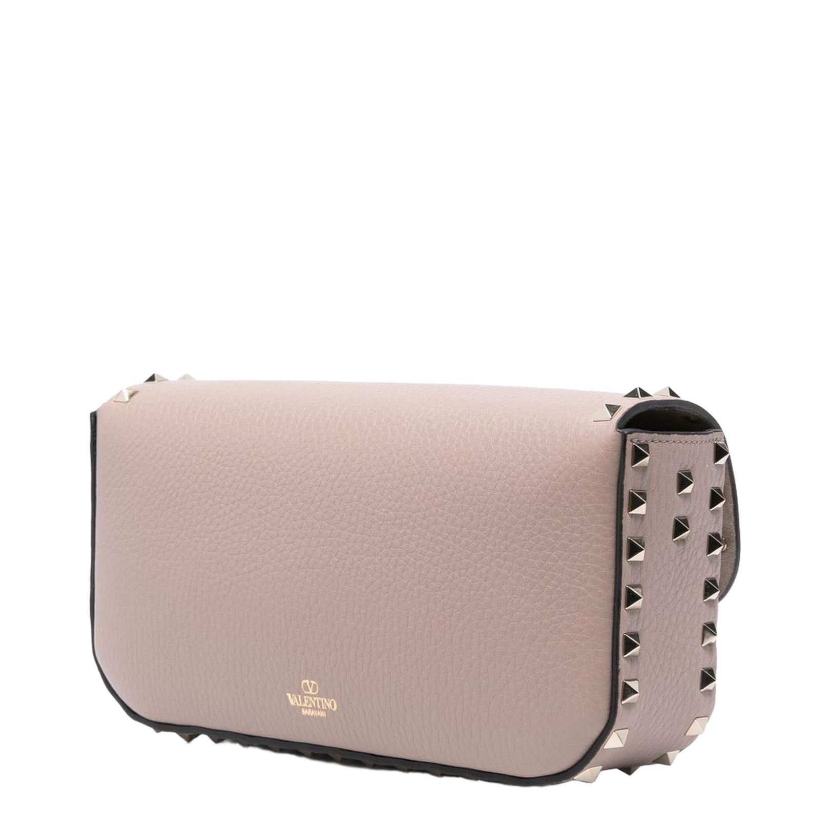 Leather Rockstud Crossbody Bag