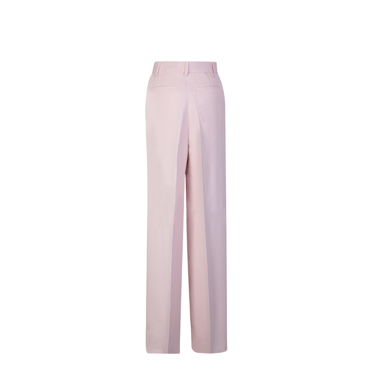 Pink Double Pleated Trousers