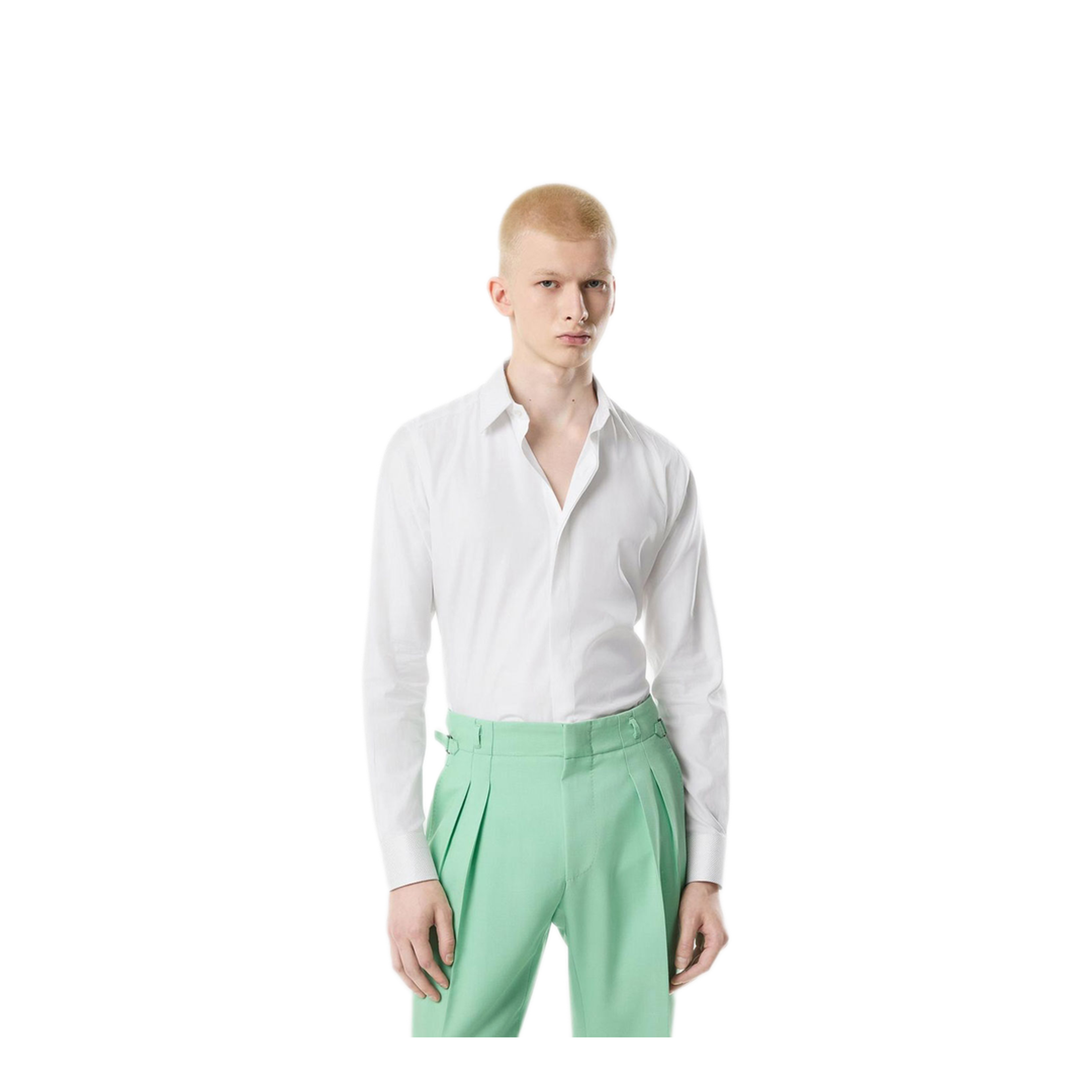 MAYFEYR - Tom Ford - Cotton And Silk Classic Fit Shirt - HLVA01CSS03WAA