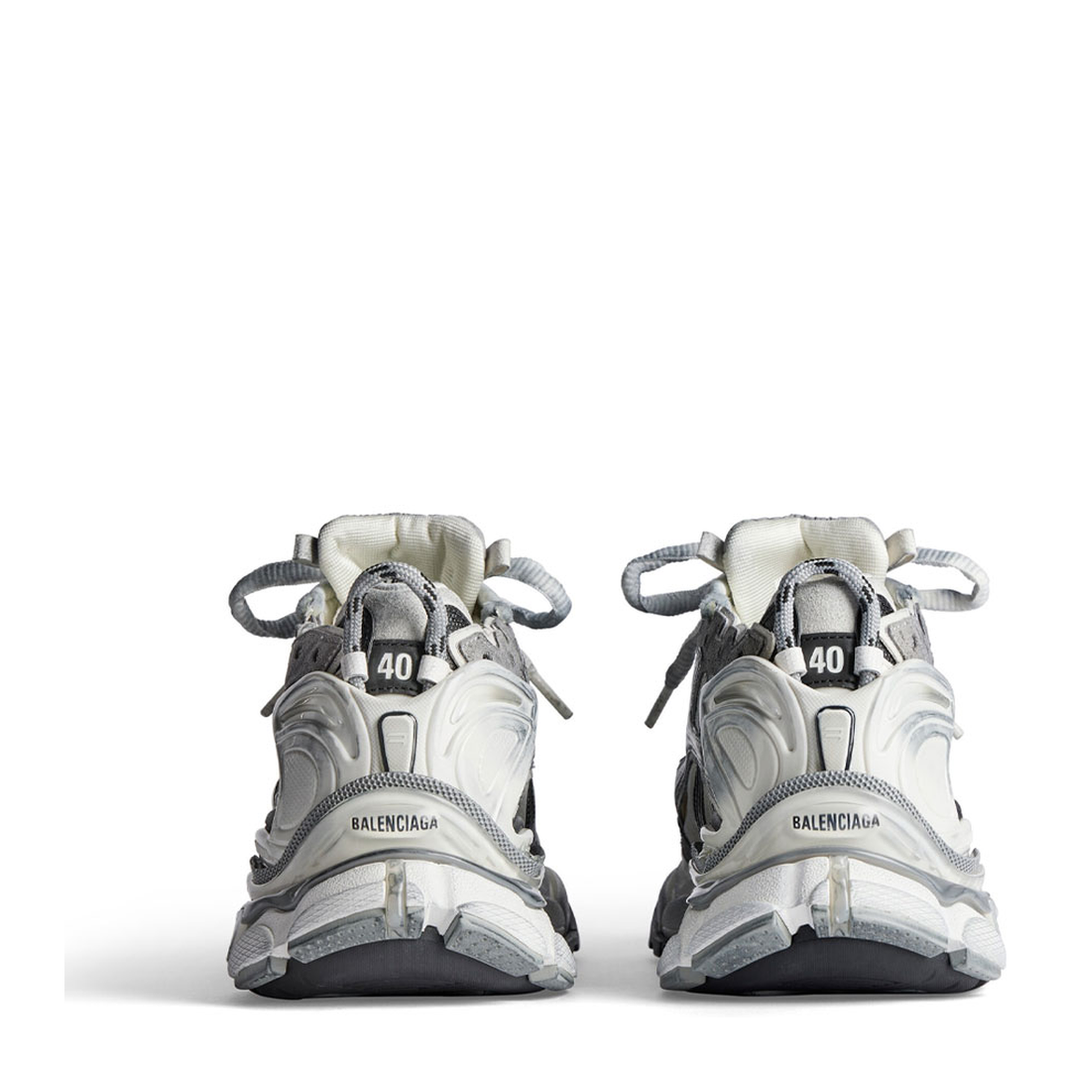 MAYFEYR - Balenciaga - Nylon And Suede-Like Fabric Runner Sneakers - 772774W3RNY