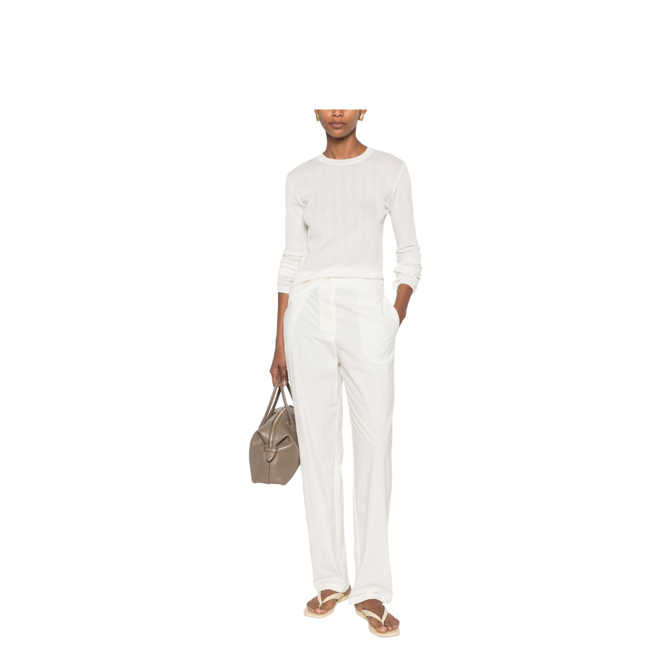 MAYFEYR - The Row - Trousers White - 11022W5041OWH