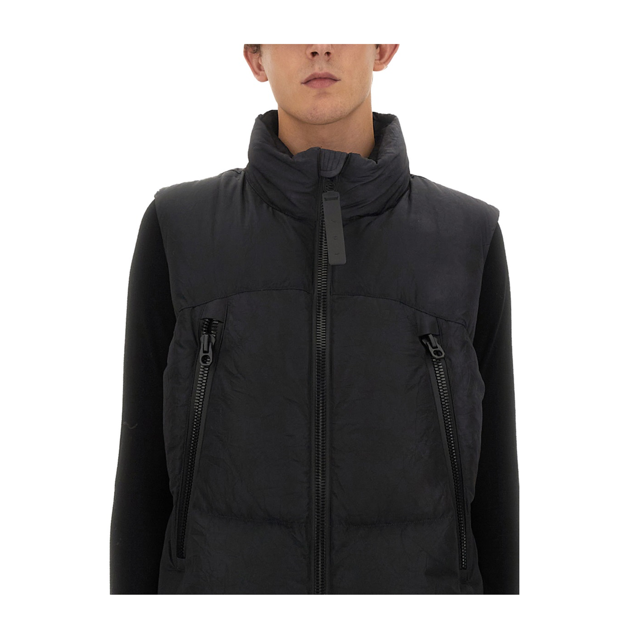 MAYFEYR - JG1 - Regular Fit Jacket With Zip - JGM02PSHADOWBLACK