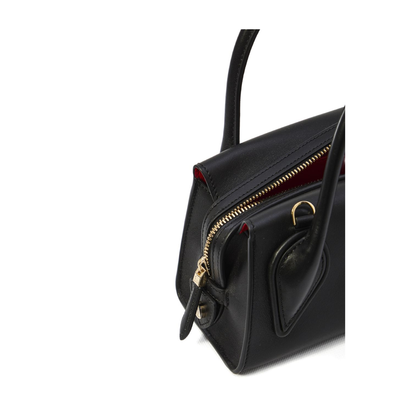 Venus Mini Calfskin Handbags - Black