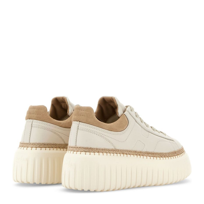 H-Stripes Leather Sneakers