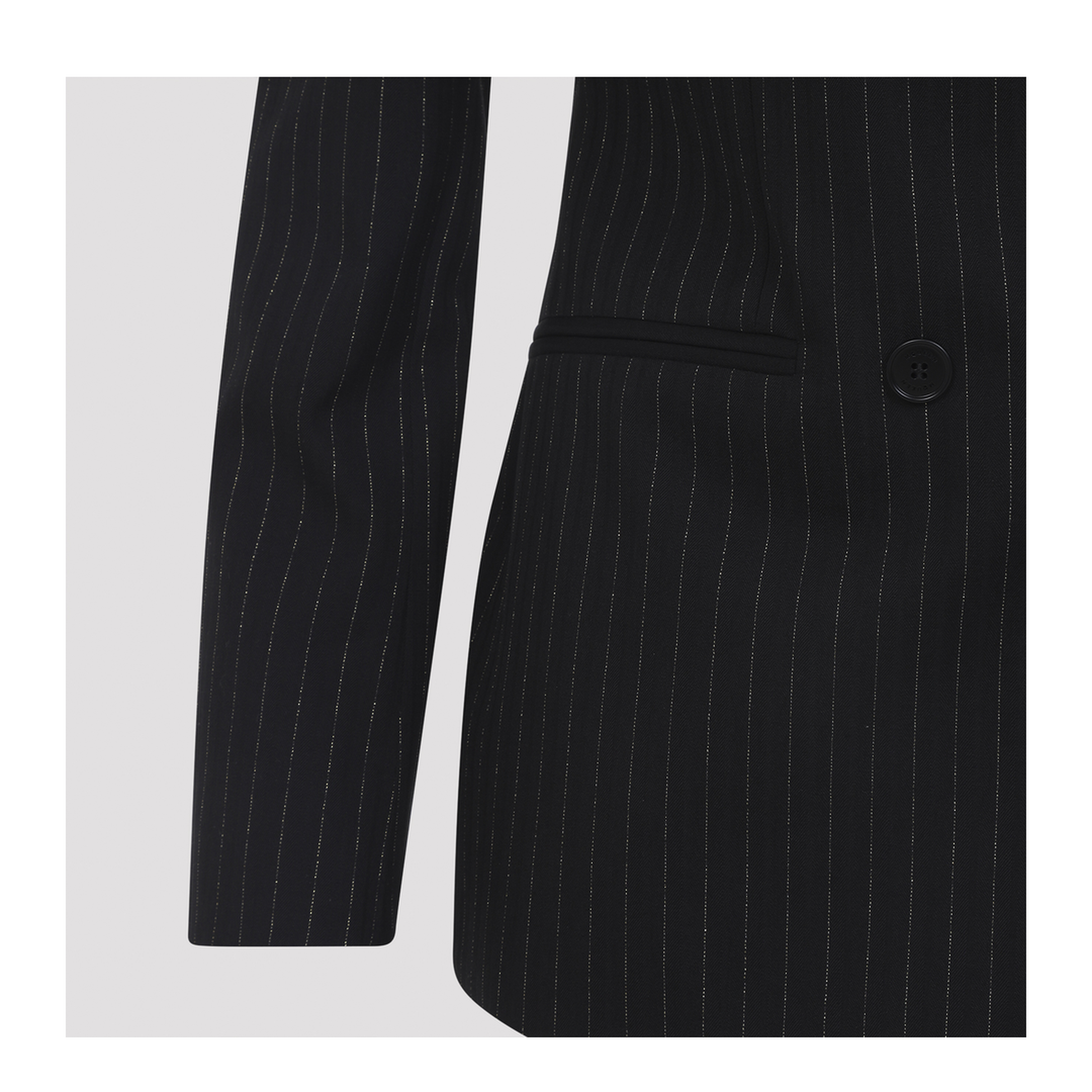 MAYFEYR - Alexander Mcqueen - Pinstripe Lurex Jacket - 857603QJAFX1389